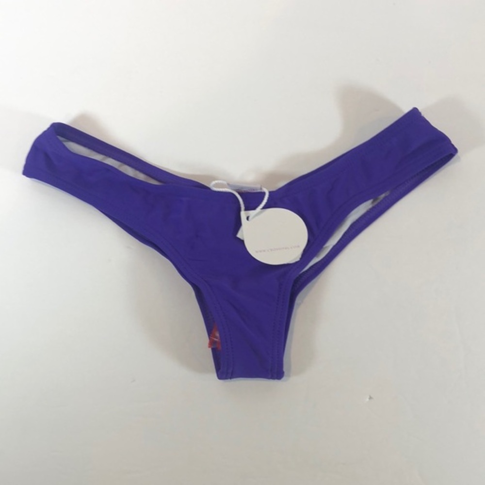 NWT Cross1949 Blue Bikini Bottom S Small